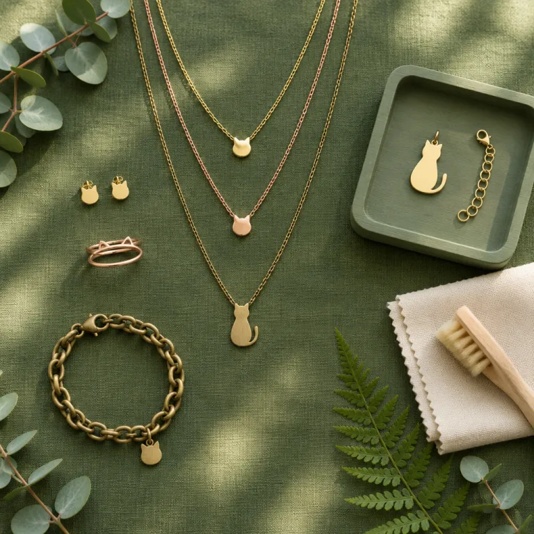 September Cat Jewelry Reset: Warm Metals, Layered Chains and the Return to Polish