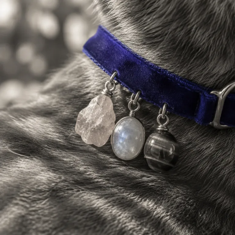 Rose Quartz, Moonstone, Tiger's Eye: What Healing Crystals Add to Cat Jewelry