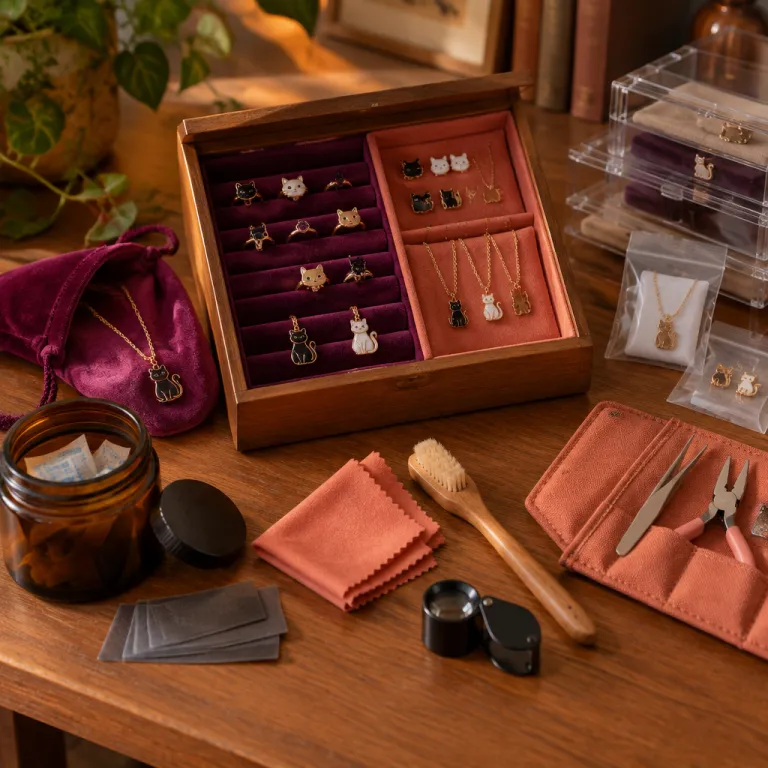 How to Store Cat Jewelry So It Stays Bright for Years