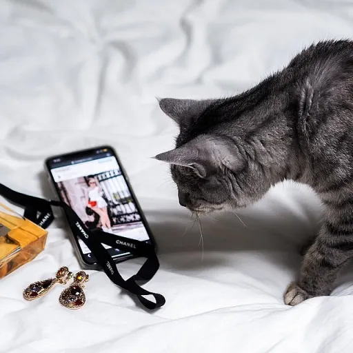 Elegant cat cross stitch kits for feline loving homes